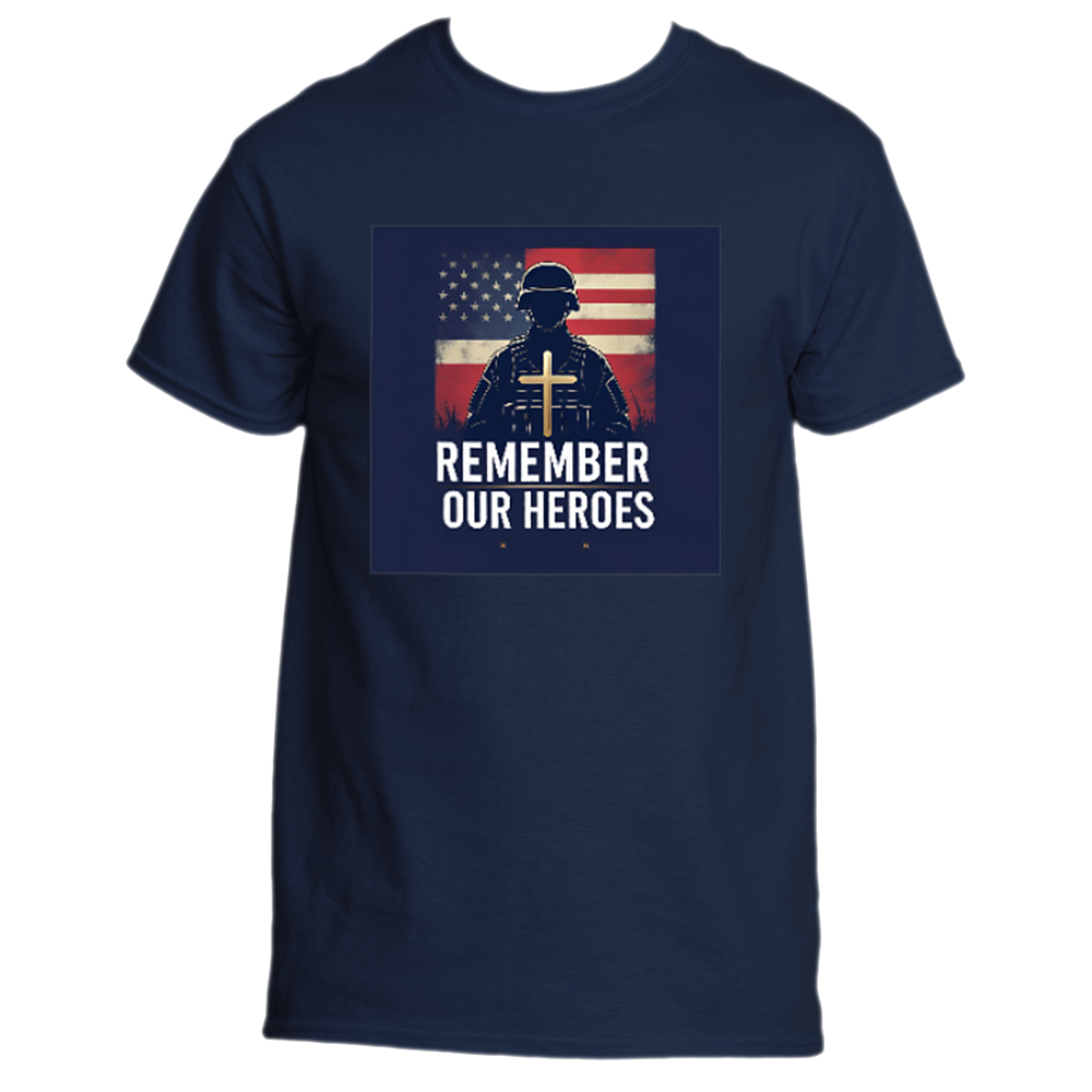 “Remember Our Heroes” Soldier Tribute Tee