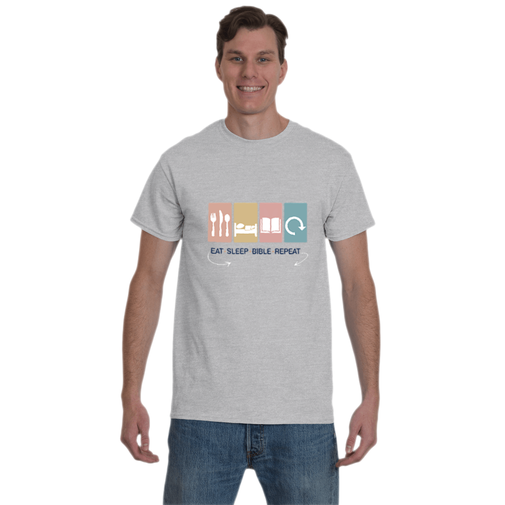Eat, Sleep, Bible, Repeat Tee