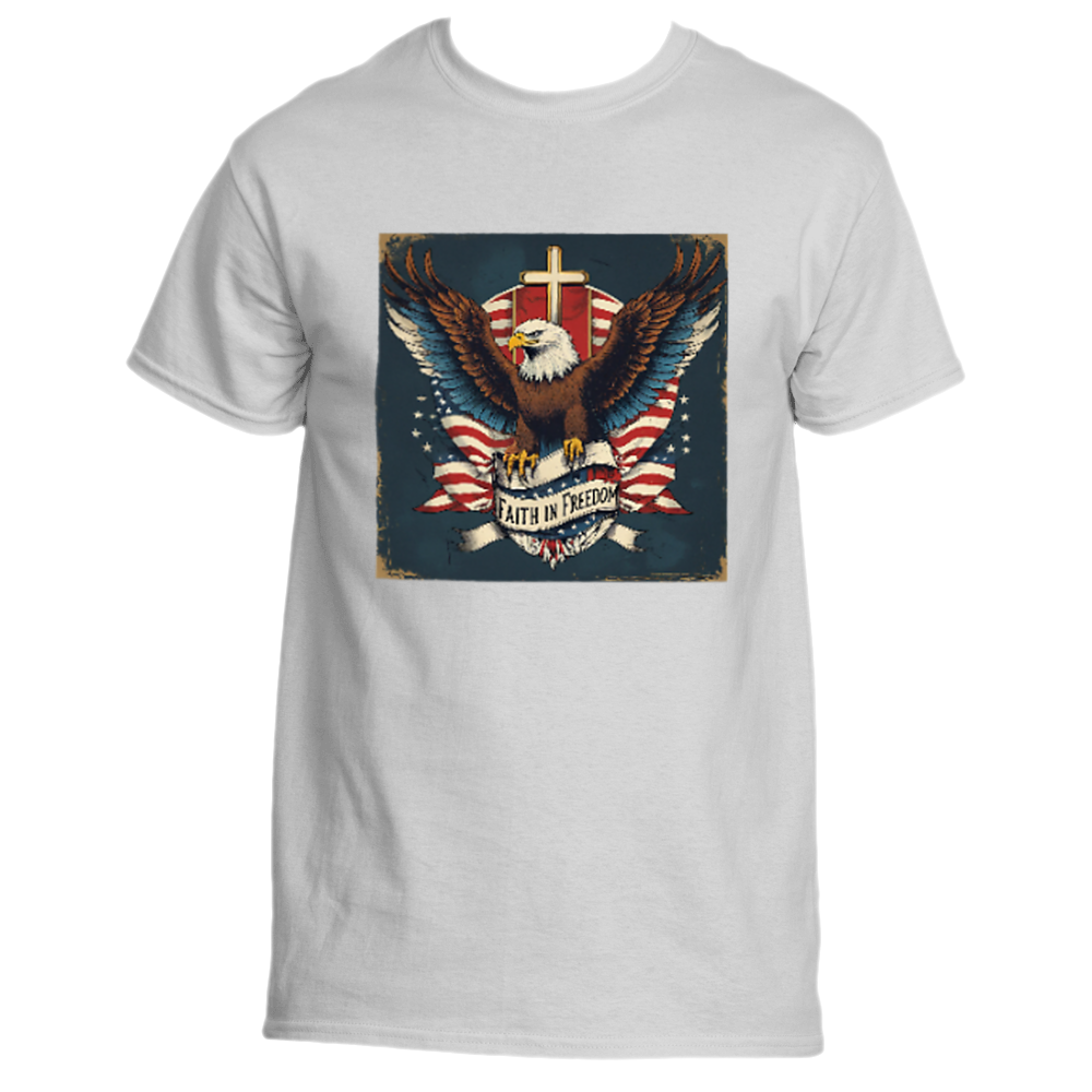 “Faith in Freedom” Eagle Crest Tee